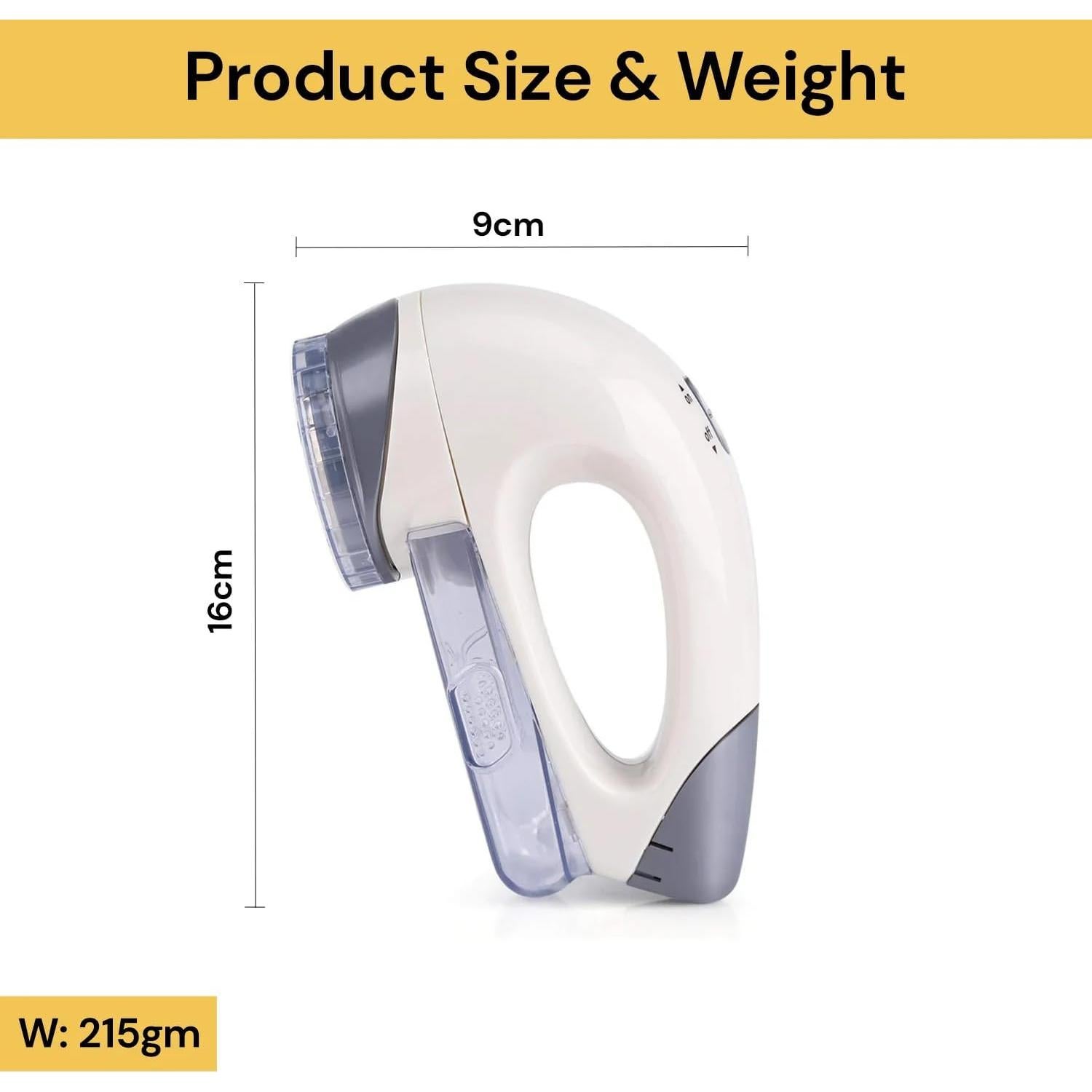 Quitapelusas Portátil PEAKTREND Manual 209g Cuchillas Inoxidable
