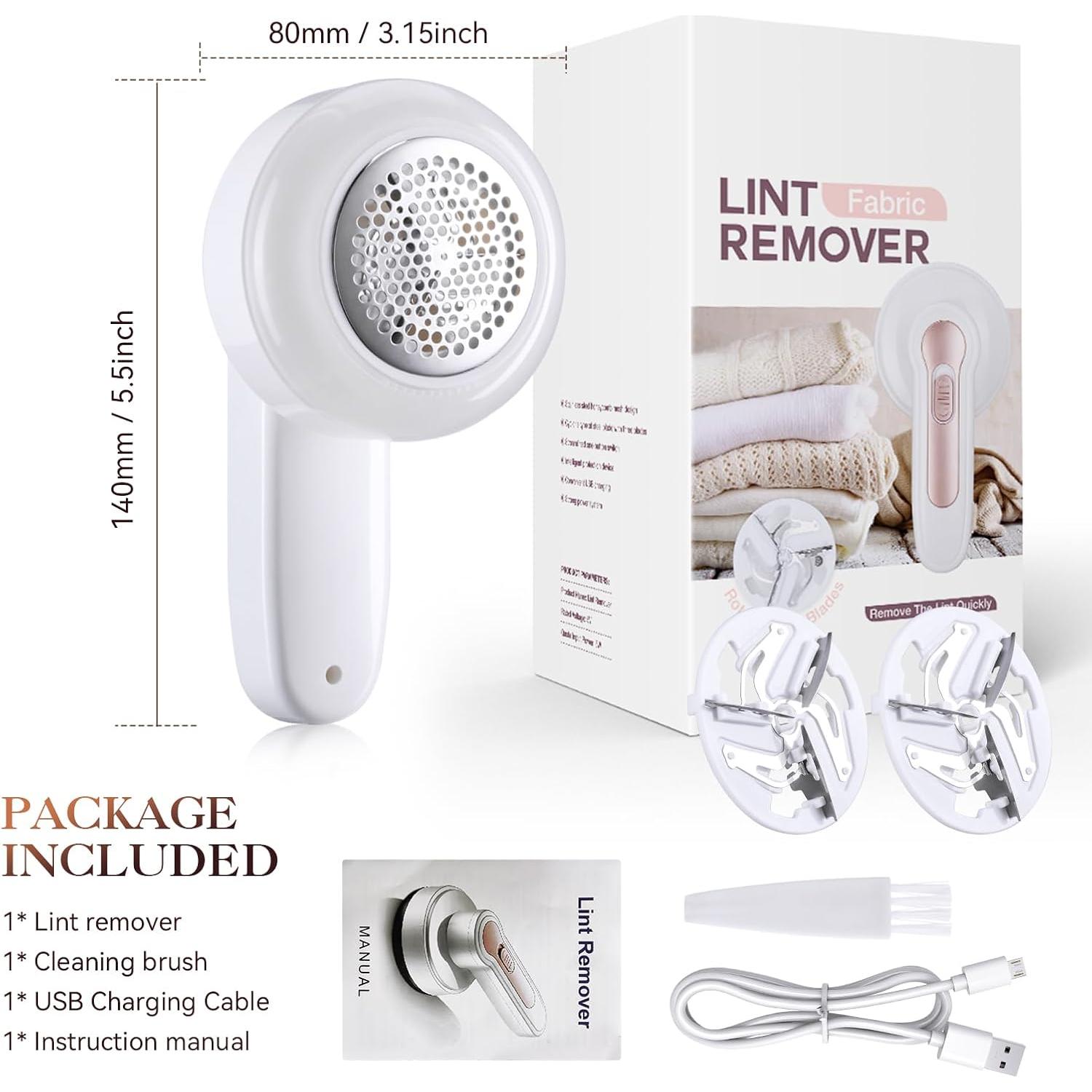 Raspador de Tela Eléctrico Bubbacare Recargable USB 1500mAh