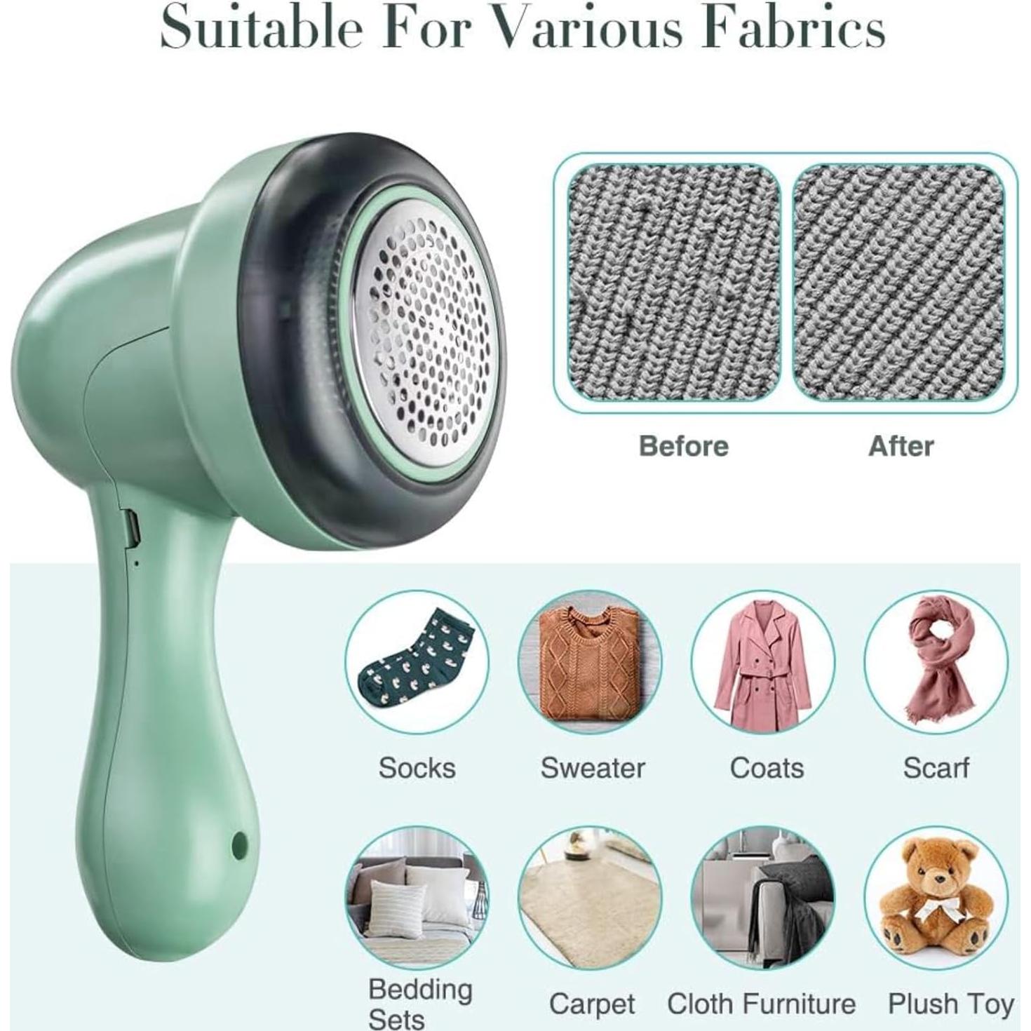 Afeitadora de tela eléctrica Bubbacare USB 6 cuchillas 8W