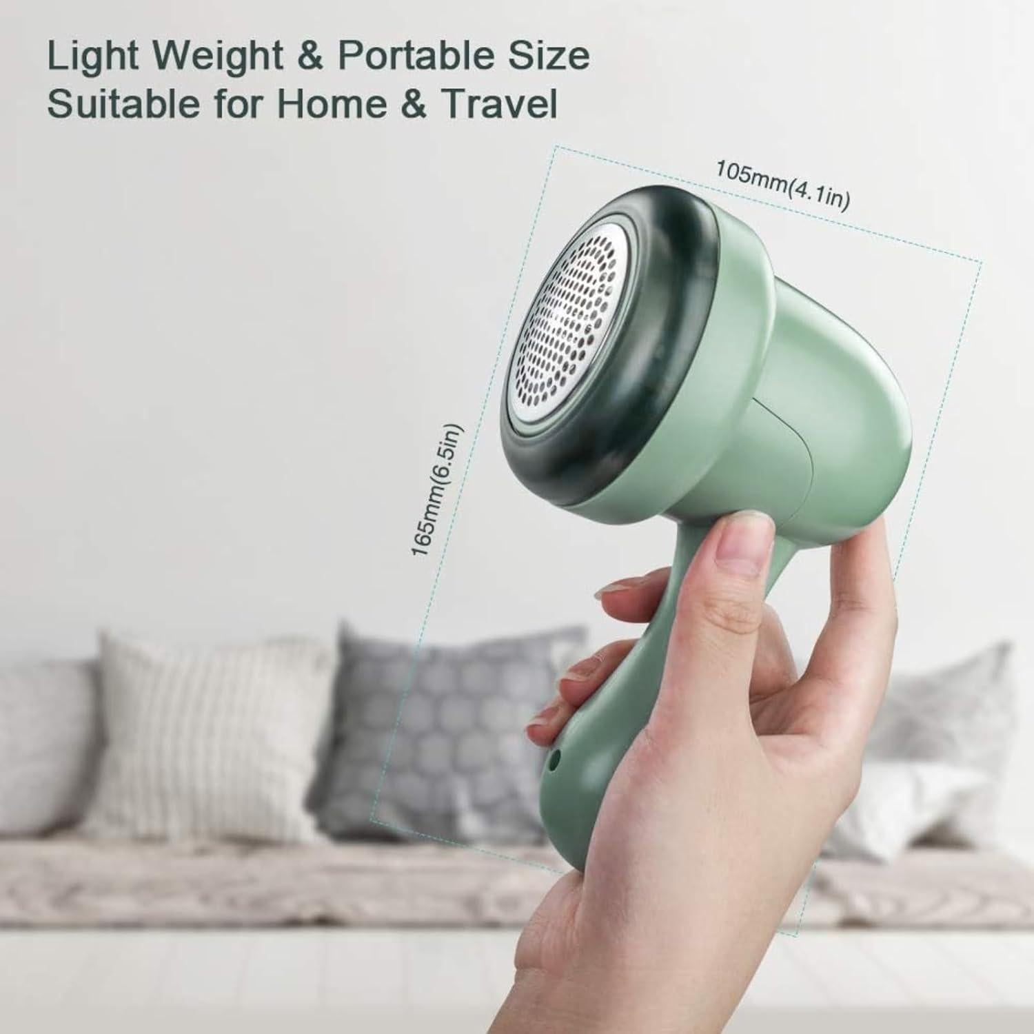 Afeitadora de tela eléctrica Bubbacare USB 6 cuchillas 8W