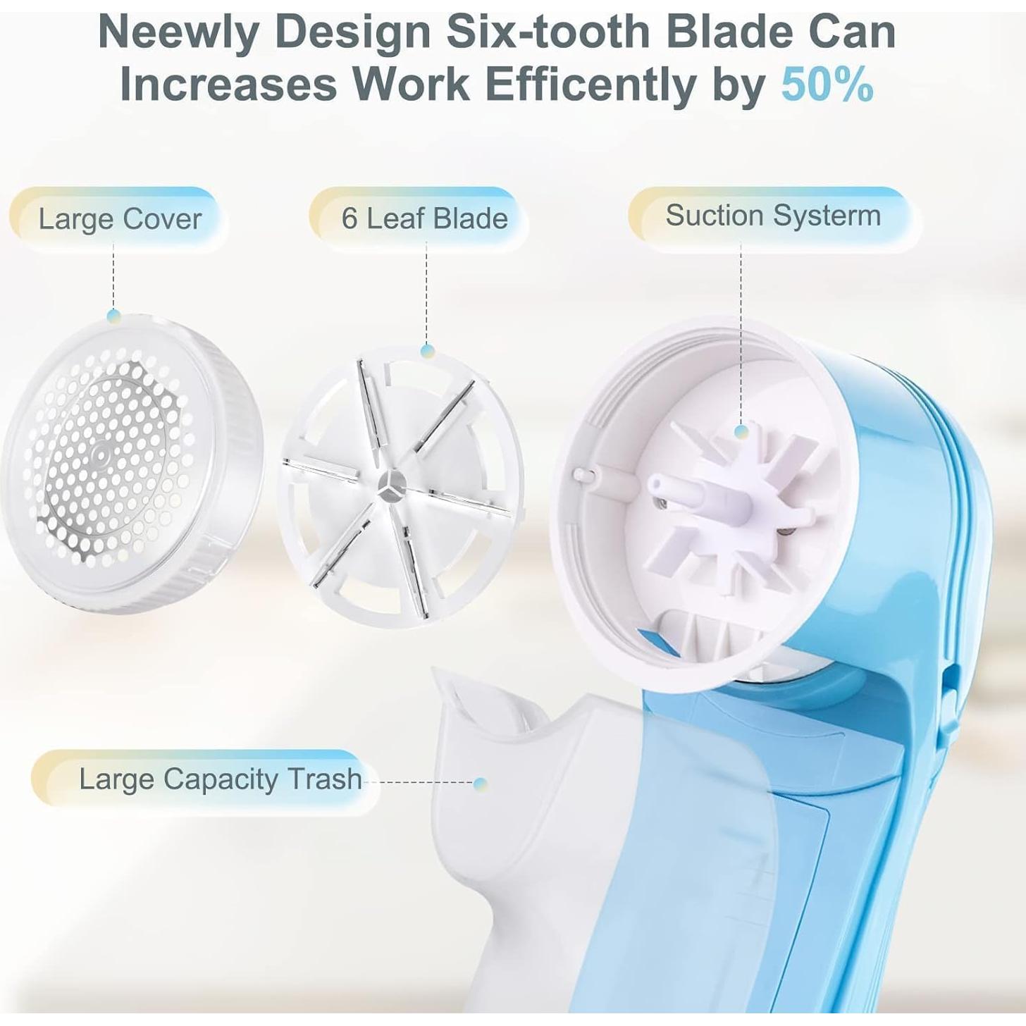 Removedor de Pelusa Eléctrico Bubbacare 5W Recargable