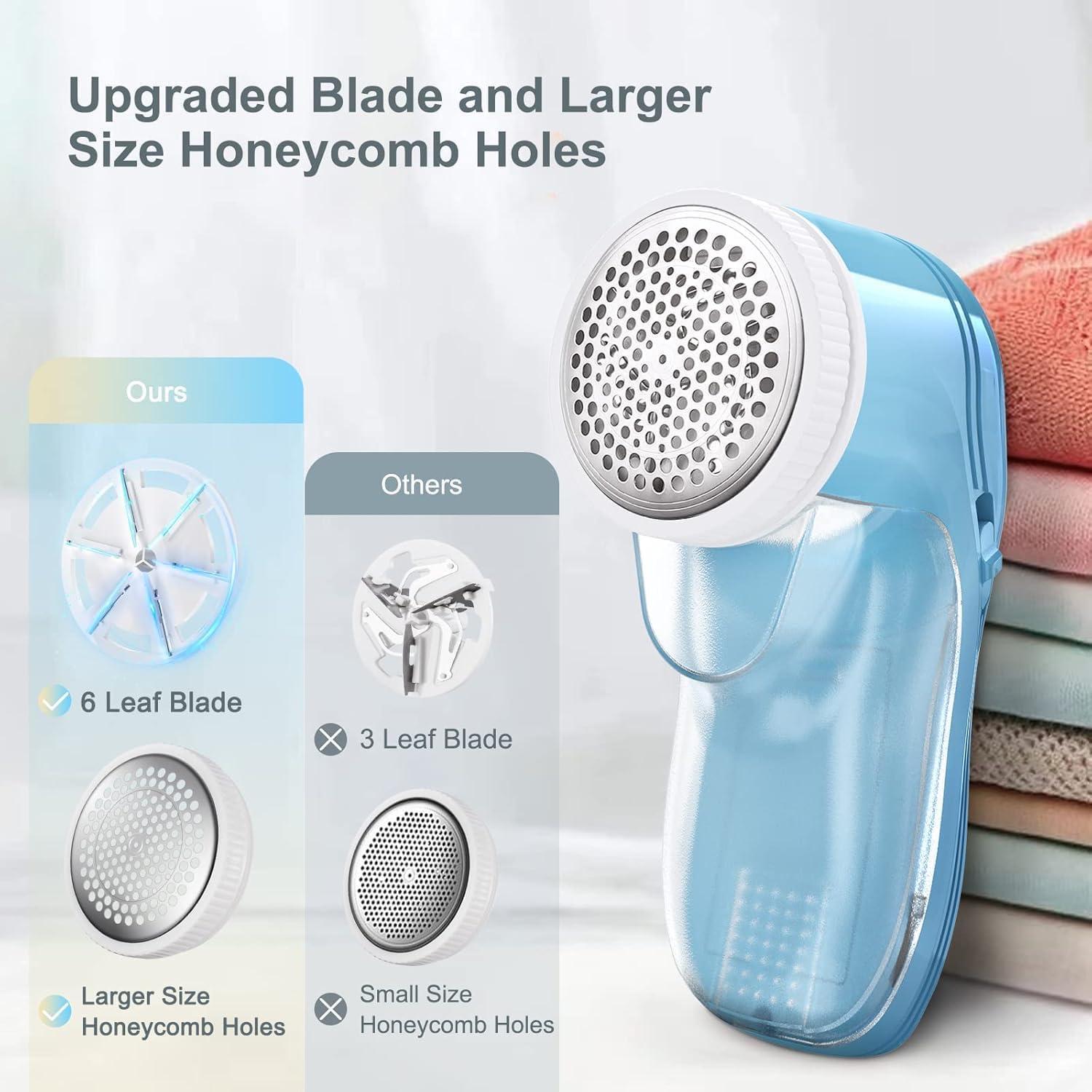 Removedor de Pelusa Eléctrico Bubbacare 5W Recargable