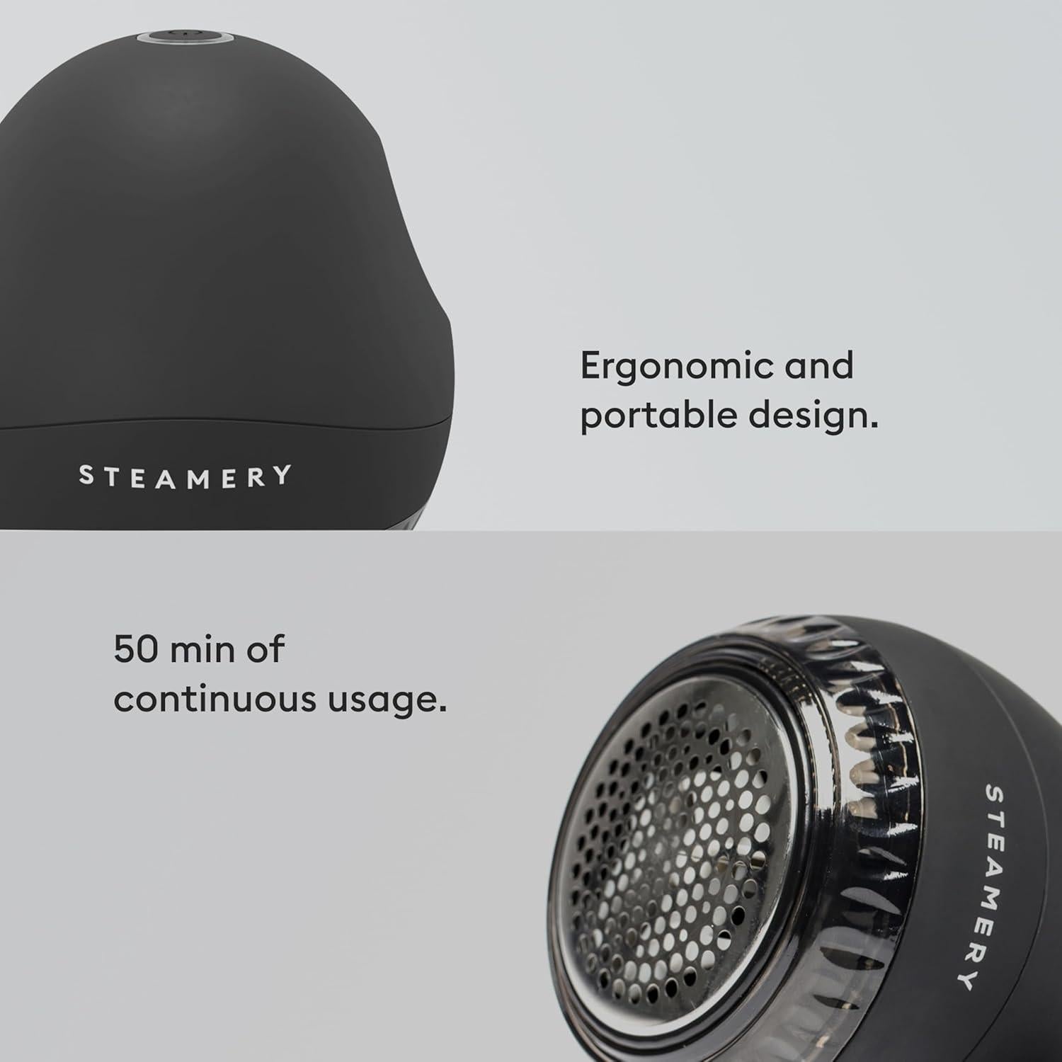 Afeitadora de Tela Steamery Pilo 1, Recargable, Negro