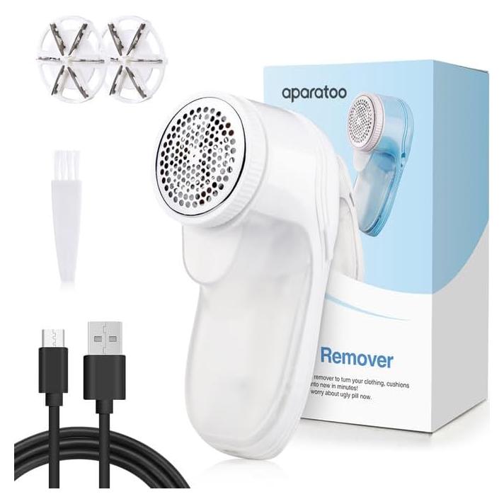 Raspador de tela eléctrico Bubbacare con 3 cuchillas