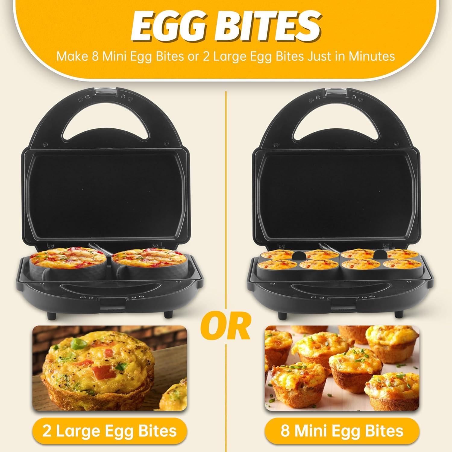 Moldes de Silicona FineMade para Huevos 4 Pulgadas 2 Piezas