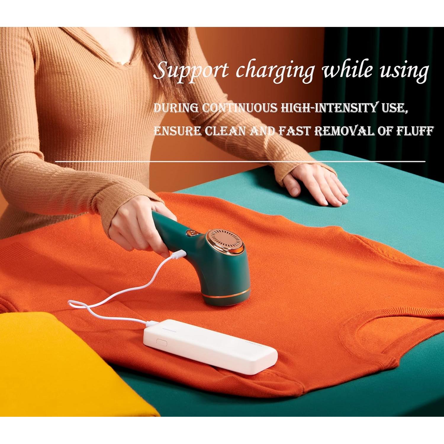 Raspador de Pelusa Recargable hYwecy Verde 1200mAh