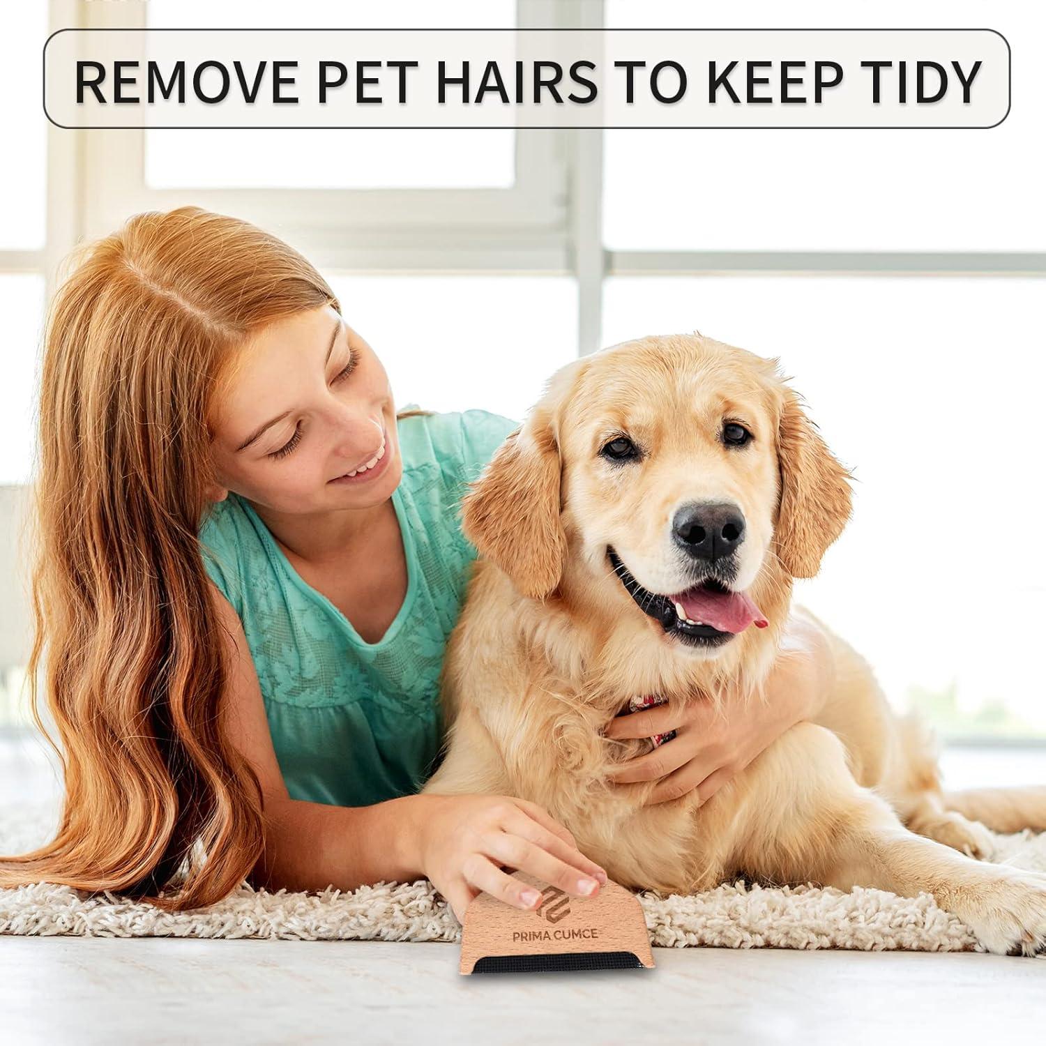 Peine de Madera 2 PCS Prima Cumce para Quitar Pelusas