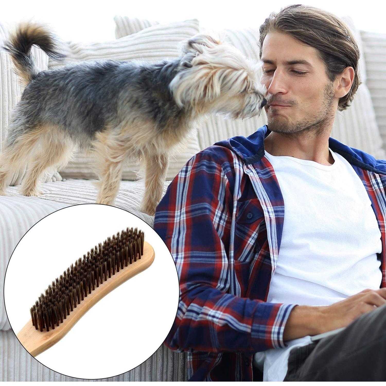 Paquete de 3 Peines de Madera Boao para Pelusa y Cachemira