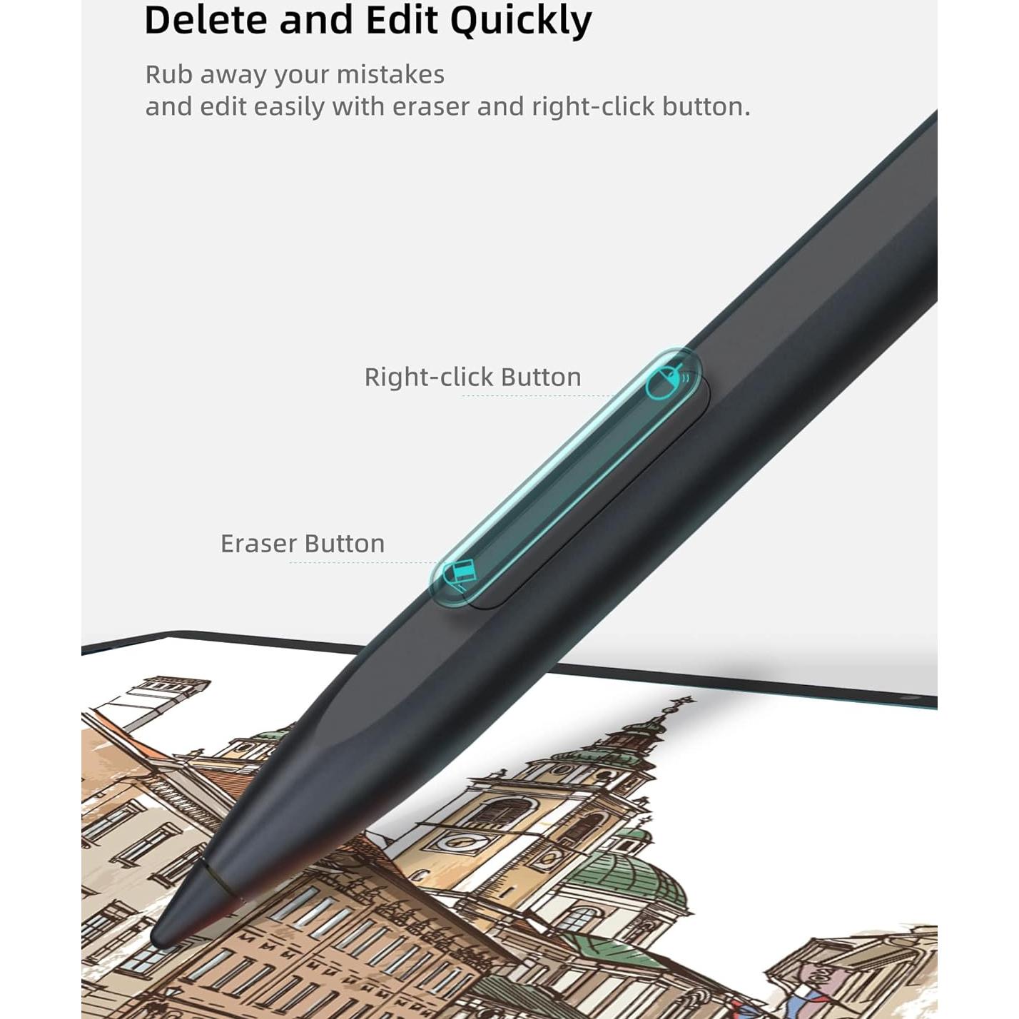 Metapen Stylus Pen M1 para Microsoft Surface, 300h batería