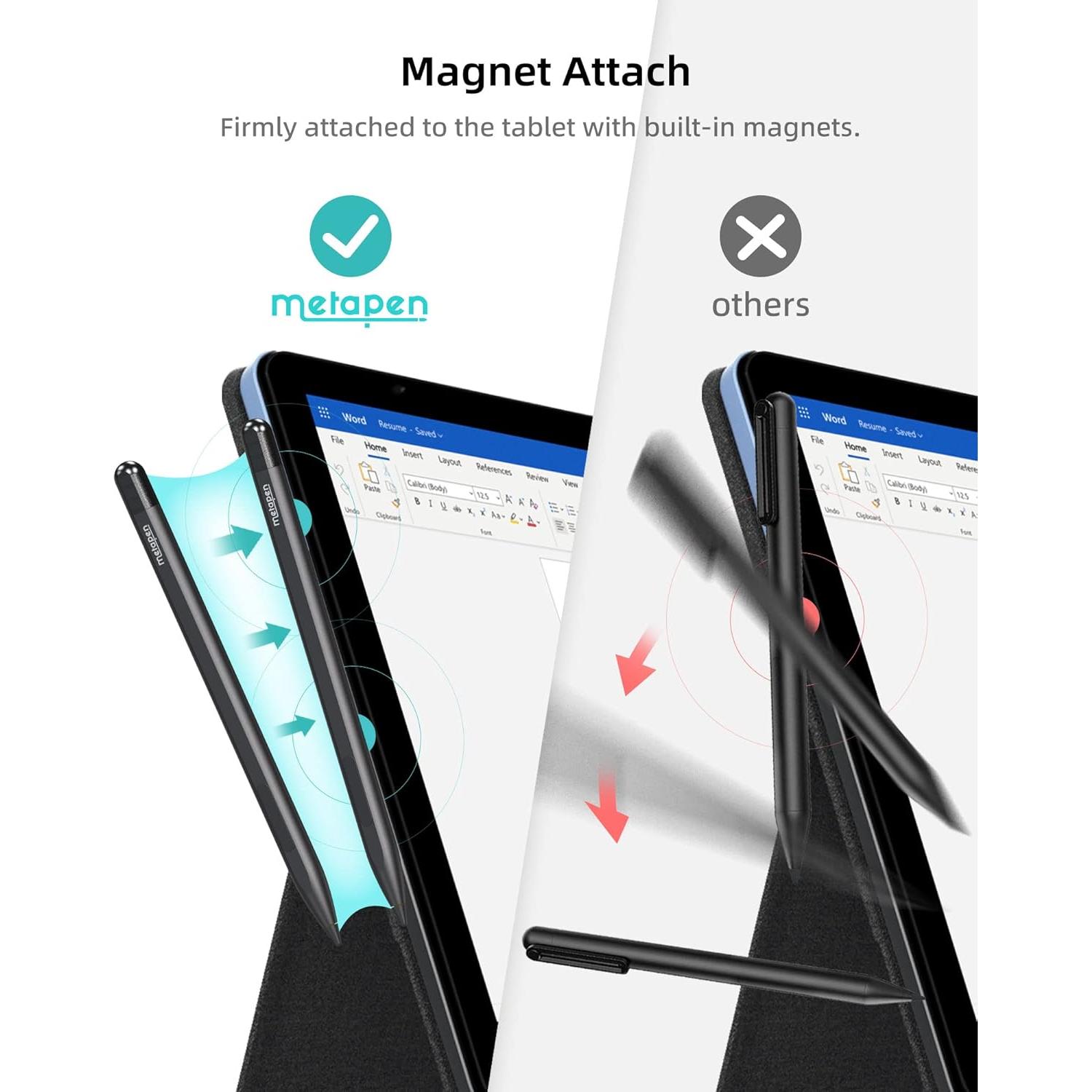 Metapen Stylus Pen M1 para Microsoft Surface, 300h batería