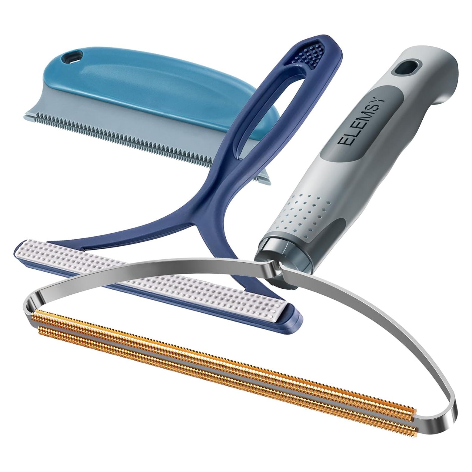 Juego de 3 Removedores de Pelo de Mascotas ELEMSY