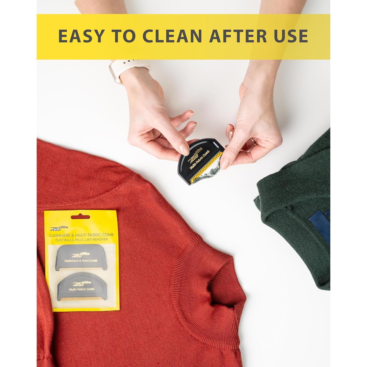 Quitapelusas ZEFFFKA para Suéteres de Cachemira y Lana