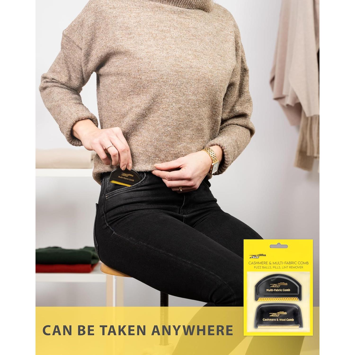 Quitapelusas ZEFFFKA para Suéteres de Cachemira y Lana