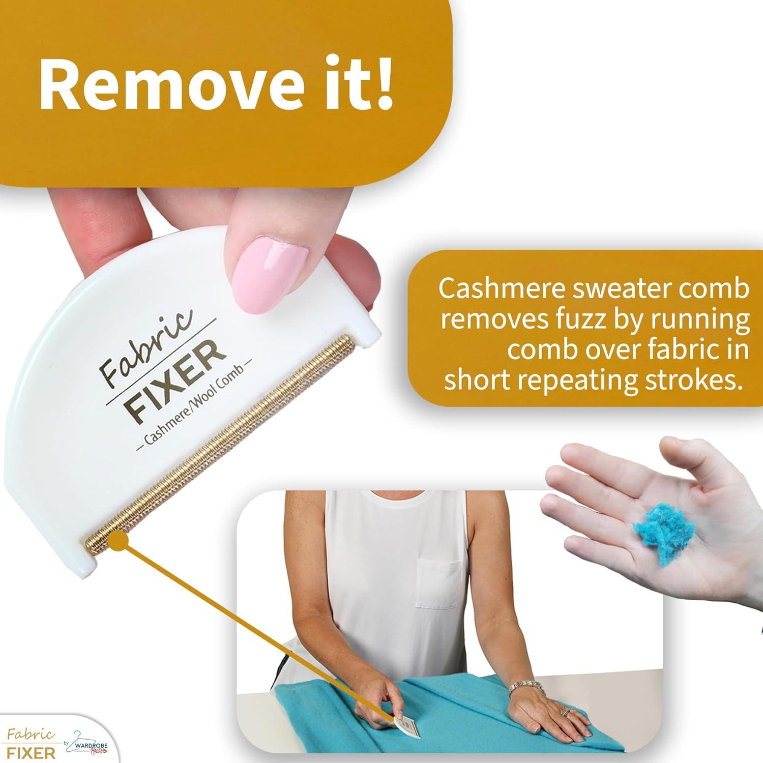 Juego de 3 Peines Removedores de Pelusas Wardrobe Hackers