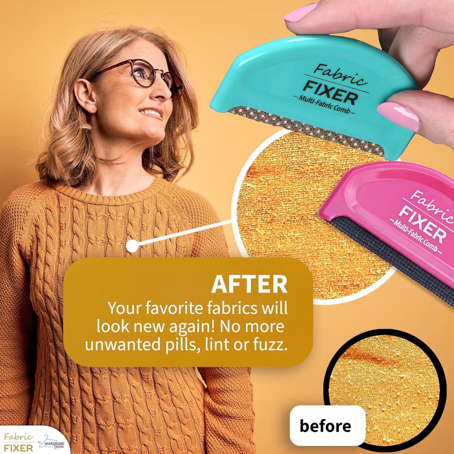 Juego de 3 Peines Removedores de Pelusas Wardrobe Hackers