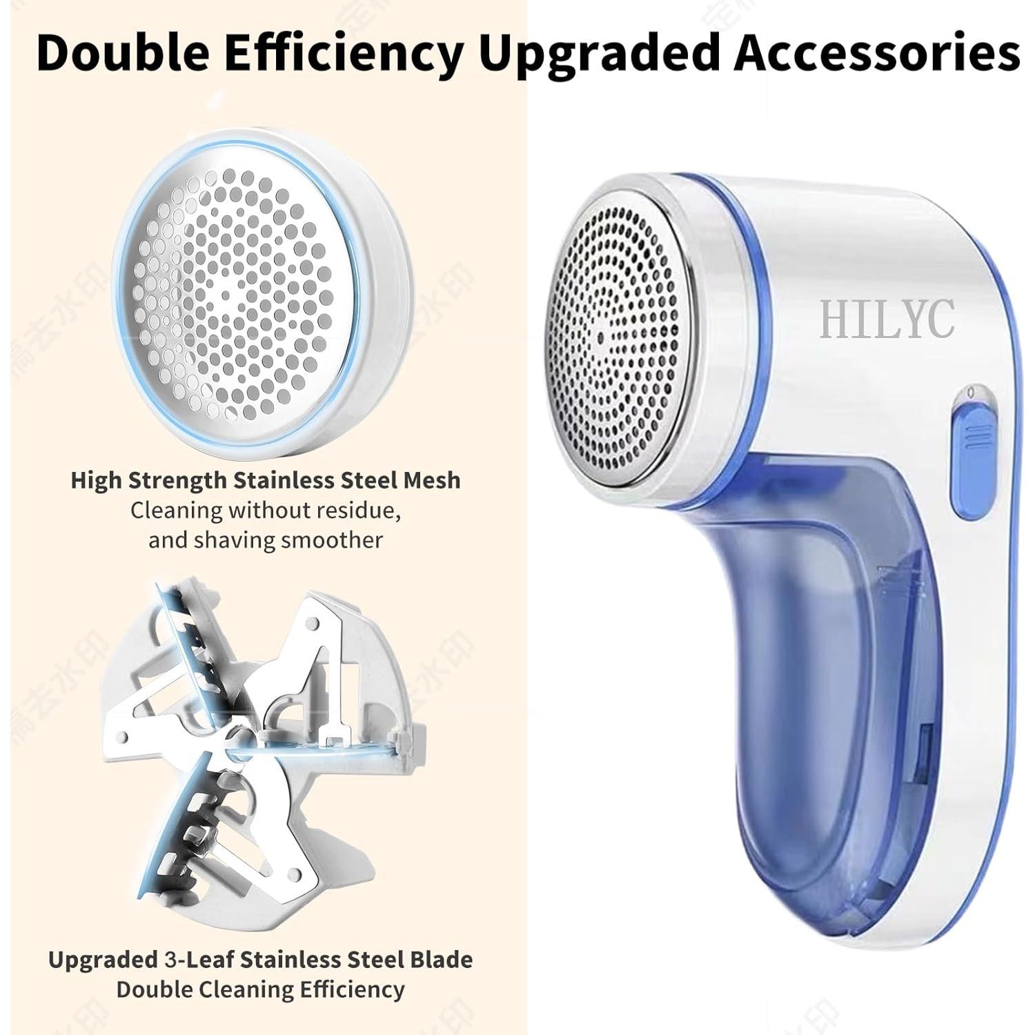 Removedor de Pelusa Eléctrico HILYC Afeitadora de Tela 6,35cm