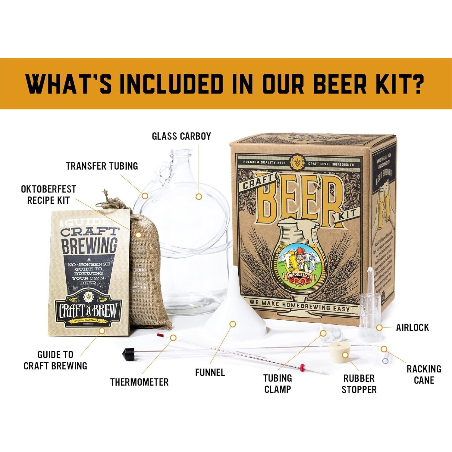 Kit de Cerveza Oktoberfest Craft A Brew - 1 Galón