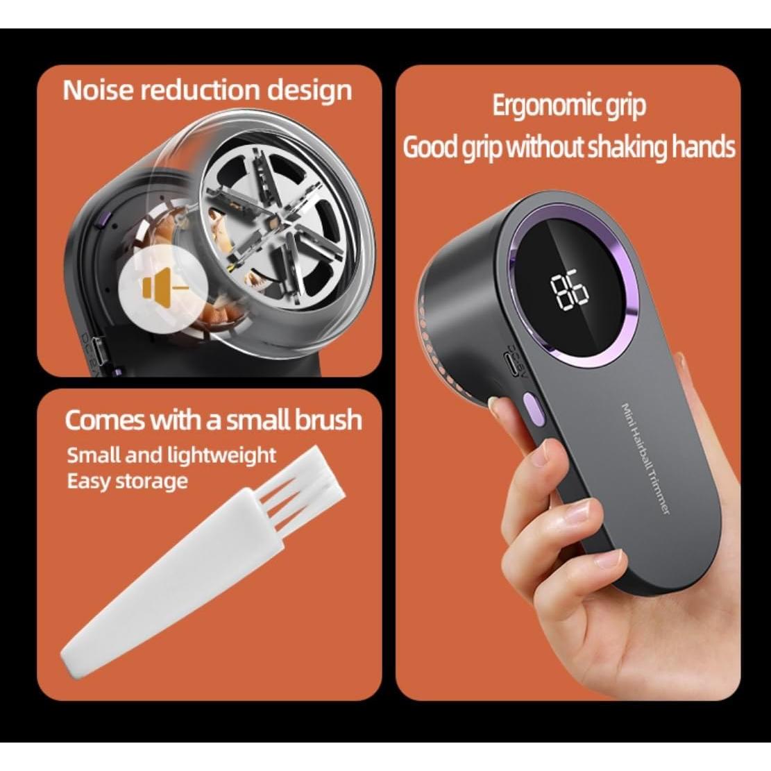 Quitapelusas recargable CocuLux, removedor de pelusa 0.17 kg