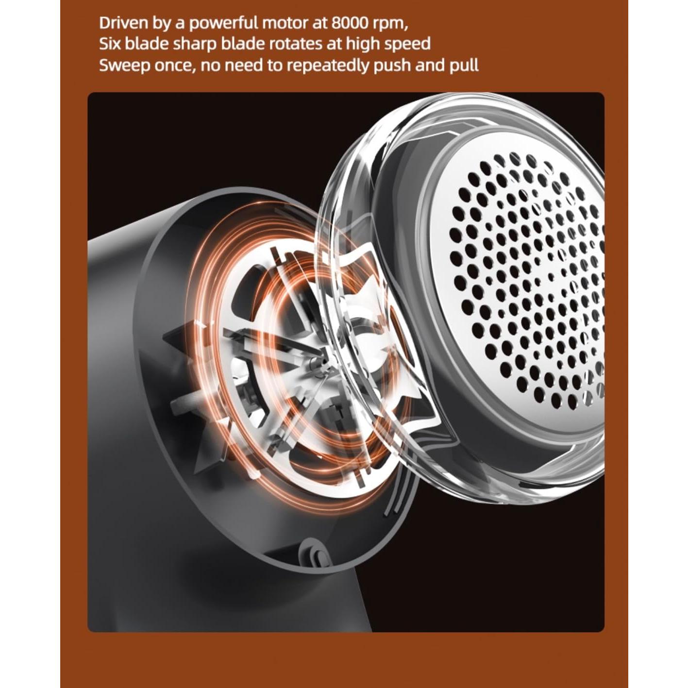 Quitapelusas recargable CocuLux, removedor de pelusa 0.17 kg