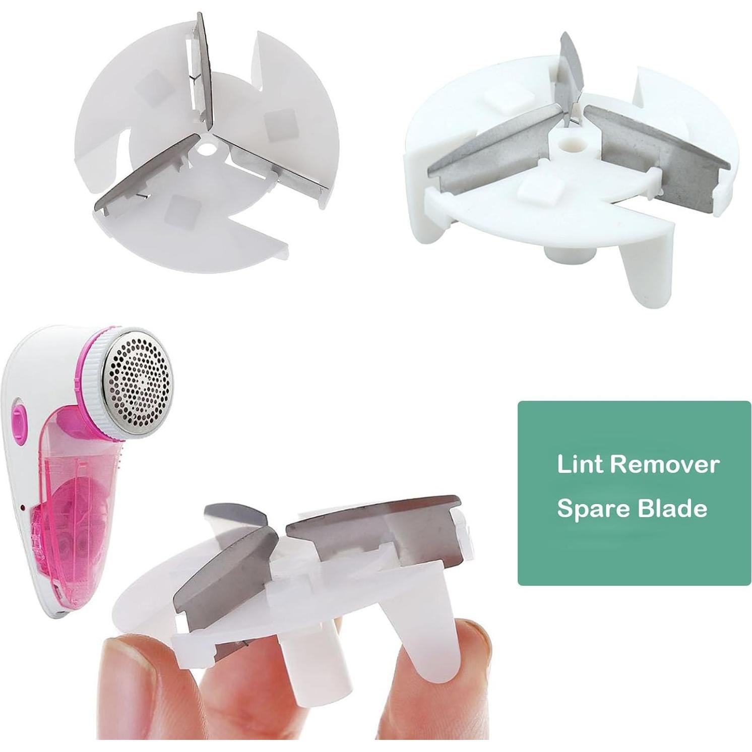 9 Cuchillas de Reemplazo NentMent para Afeitadora de Tela