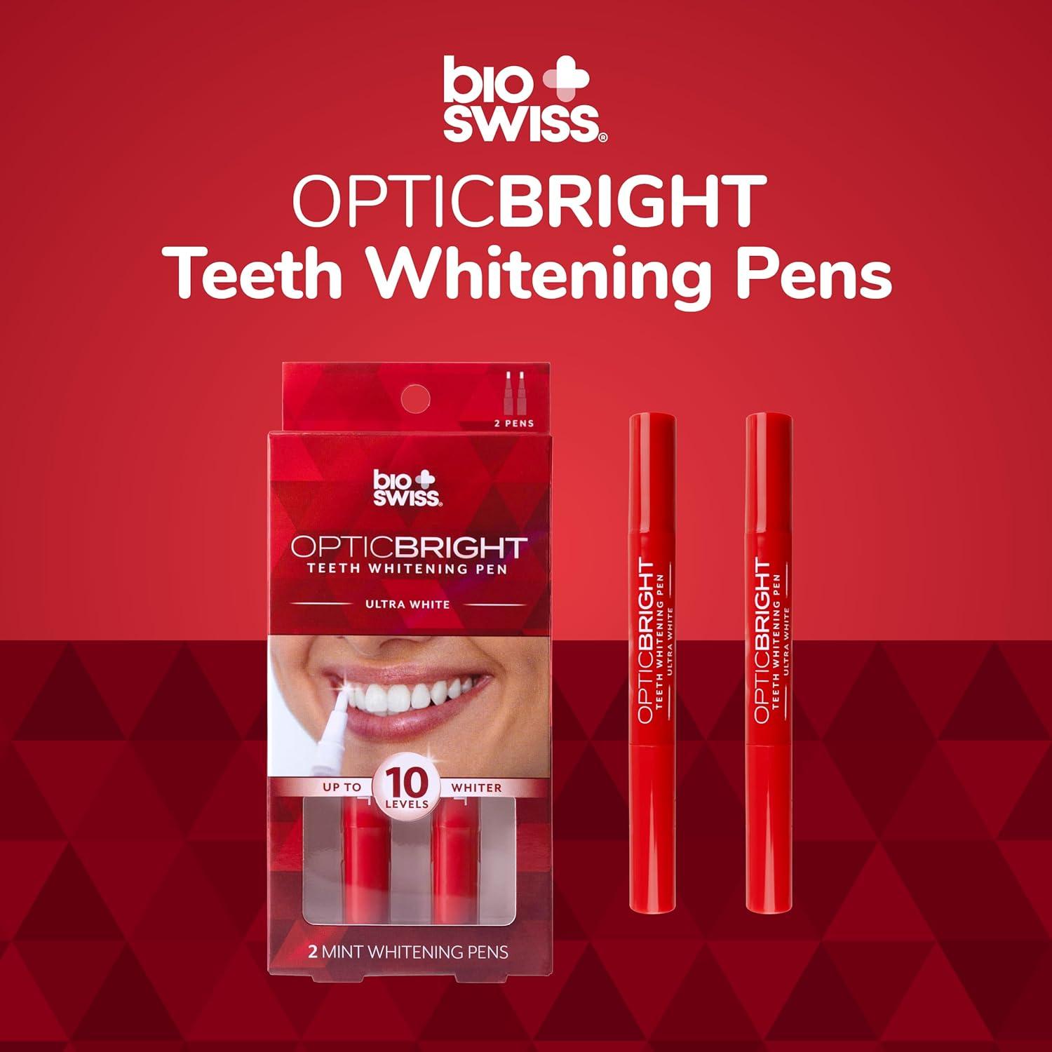 Lápices Blanqueadores BioSwiss Optic Bright Menta - 2 Pzs