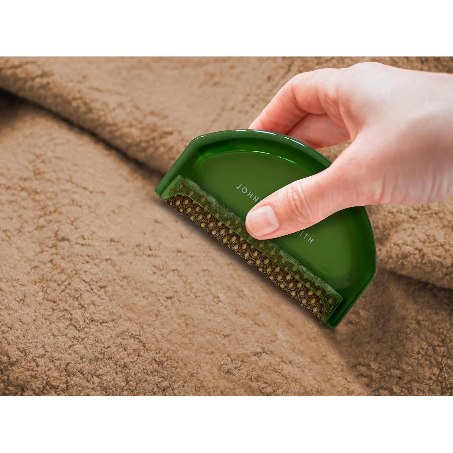 Sweater Comb 2 Pack - Sweater Shaver Lint Scraper - Easy Grip Cashmere Comb - Multifunction Fabric Clothes Shaver Cashmere Pill Remover - Travel Pilling Remover Brush with Pouch