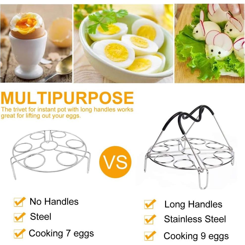 Soporte para Huevos Sugaroom Acero Inoxidable 6.8L