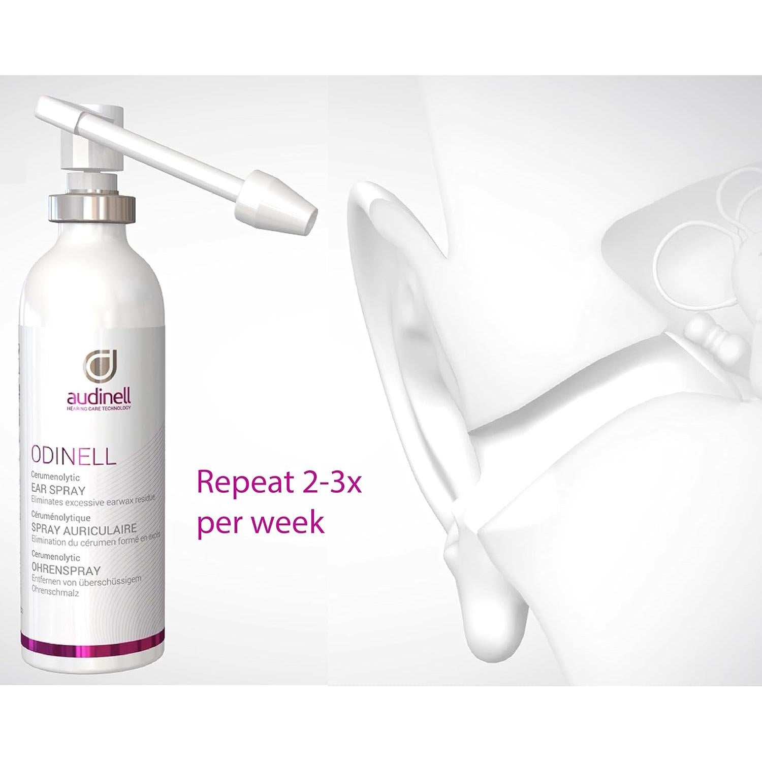 Spray Limpiador de Oídos Audinell 50ml - Alivia Irritaciones