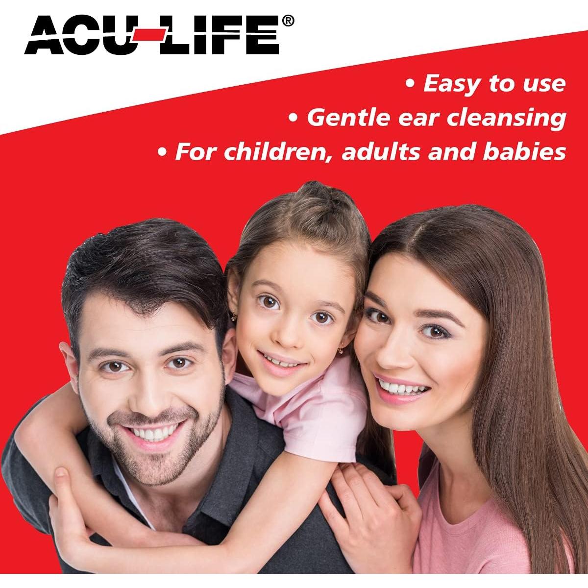 EZY DOSE Earwax Removal Syringe, Safe & Gentle Ear Cleaner for Baby, Children & Adults, Easy-to-Use Soft Rubber Bulb, Effective Ear Care Tool for Wax Removal and Debris, Perfect for Home Use & Travel