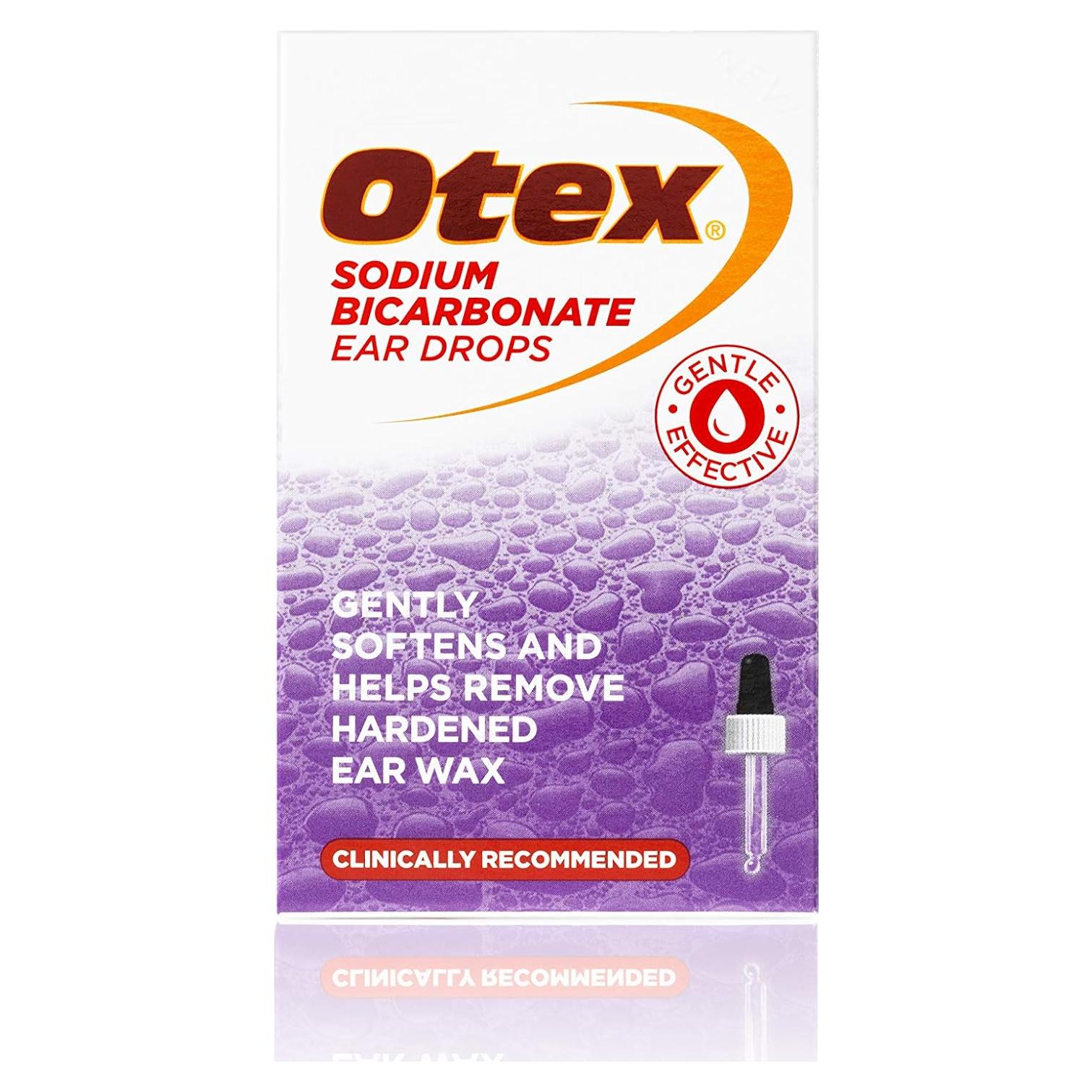 Gotas de Bicarbonato de Sodio Otex 10ml para Cerumen