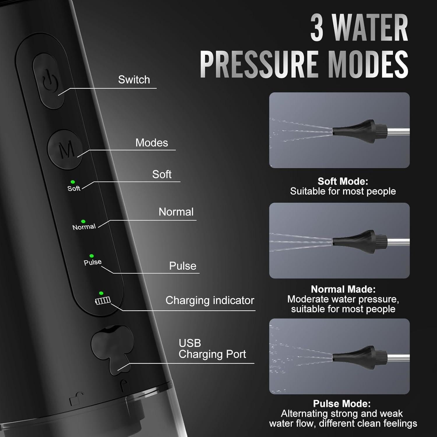 Limpiador de Cerumen Eléctrico Hyanexvexal IPX7 4 Modos
