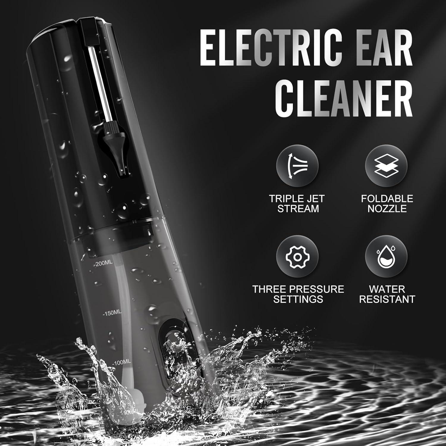 Limpiador de Cerumen Eléctrico Hyanexvexal IPX7 4 Modos