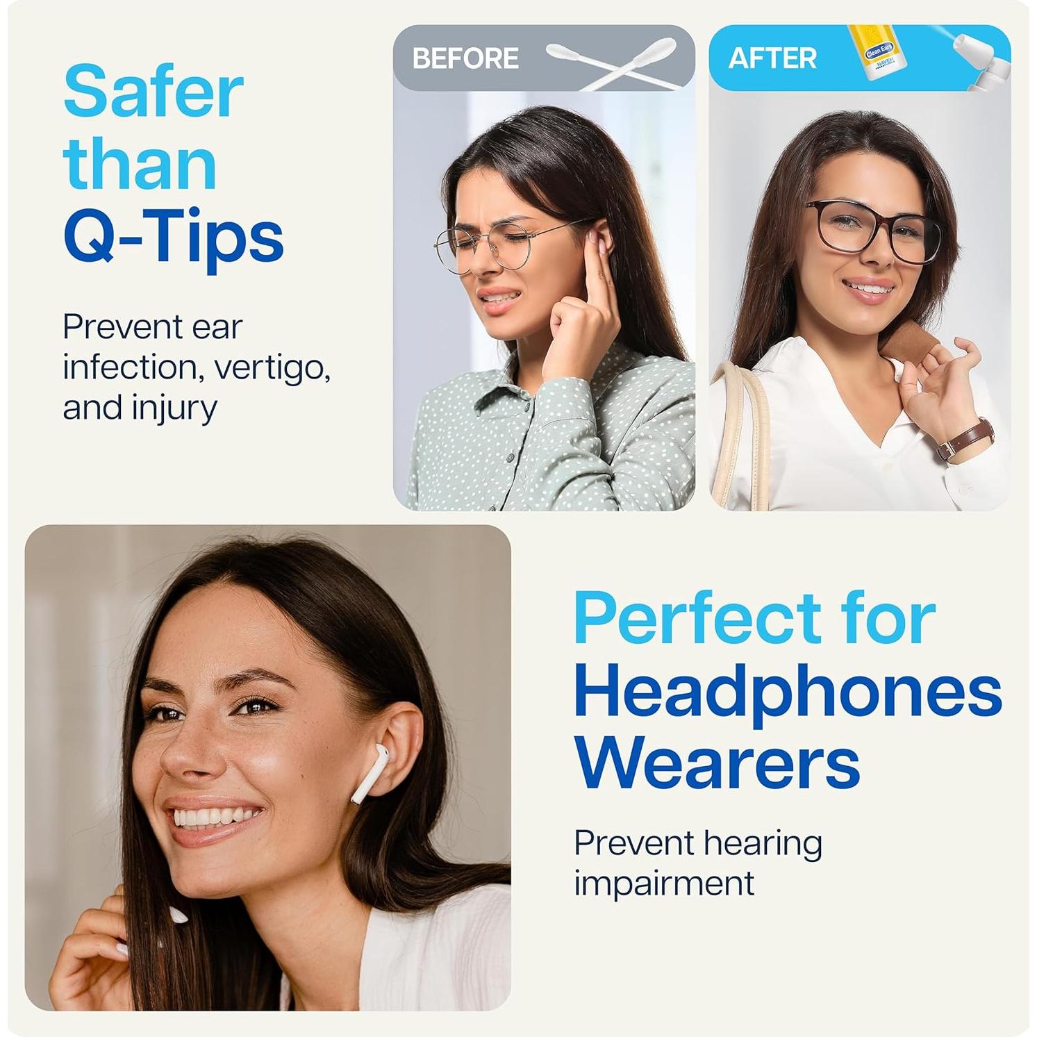 Spray Eliminador de Cerumen CleanEars 30 ml Naveh Pharma