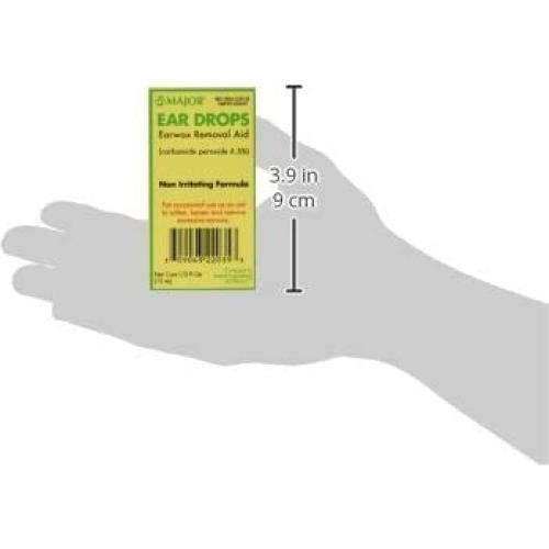 Gotas para Oídos Major 15mL Peróxido de Carbamida 6.5%