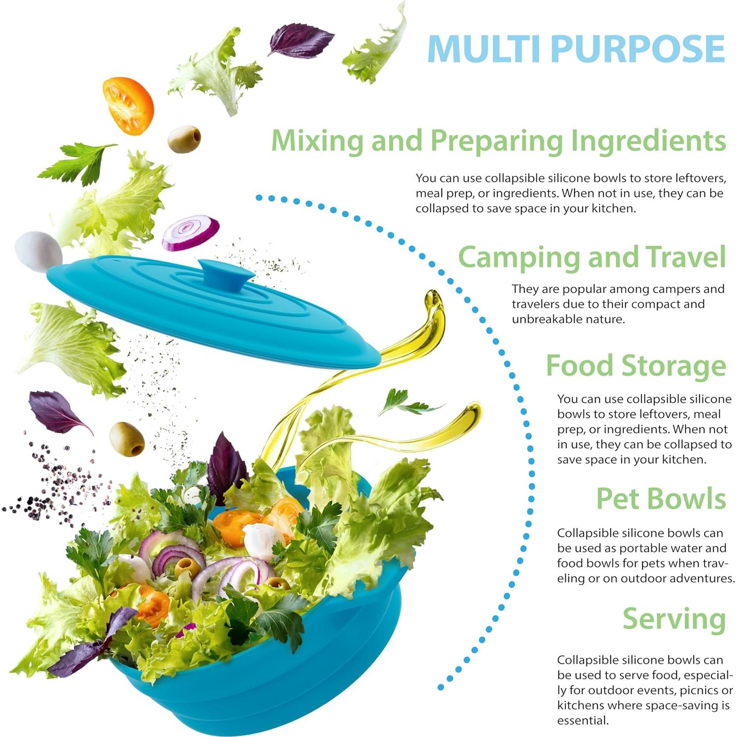 Cocinero de Huevos Bakerpan 350ml Silicona Colapsable