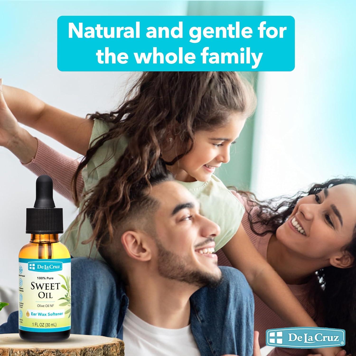 Aceite Dulce Puro De La Cruz para Oídos 29,57 ml