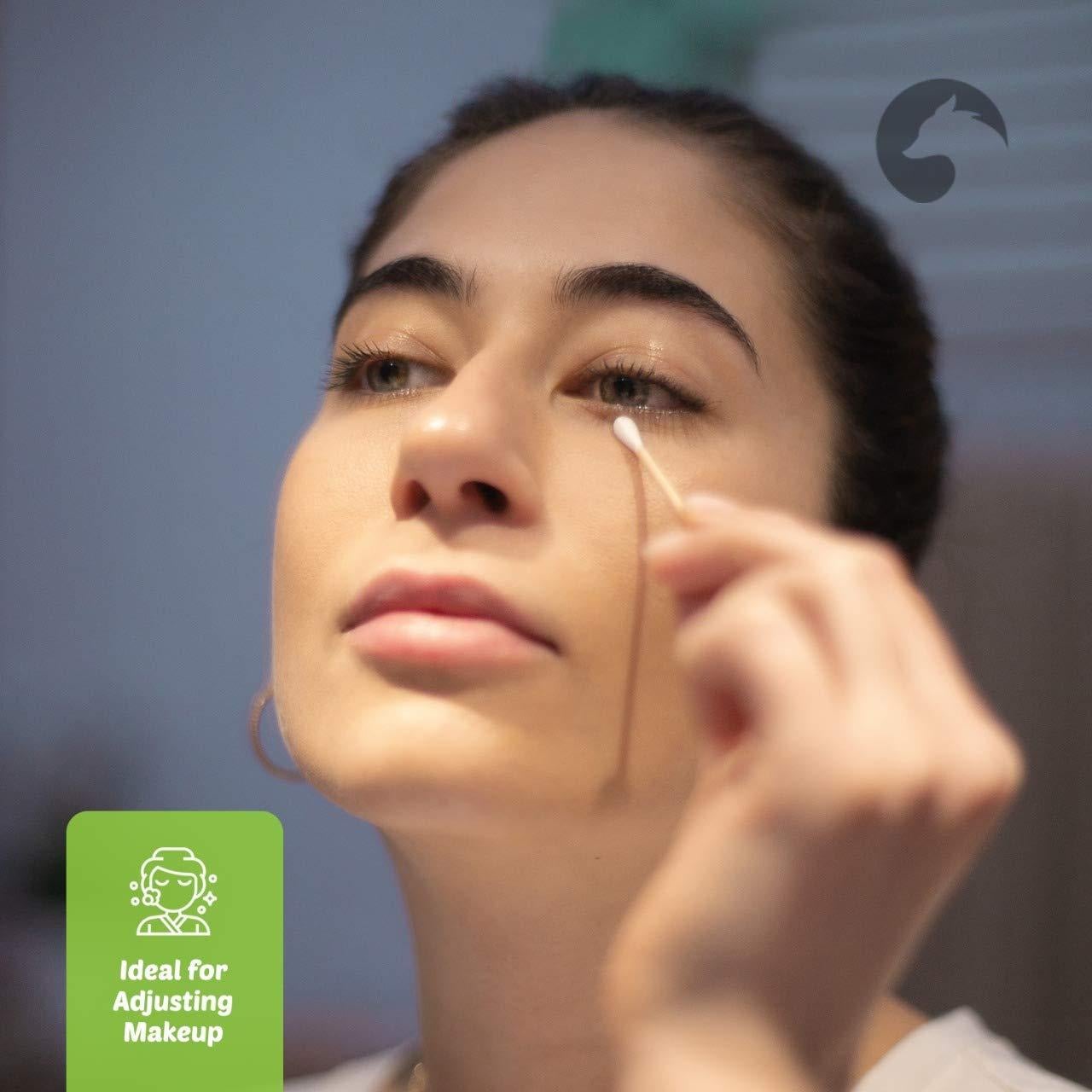 Hisopos de Algodón de Bambú EcoFox 500 Unidades Ecológicos