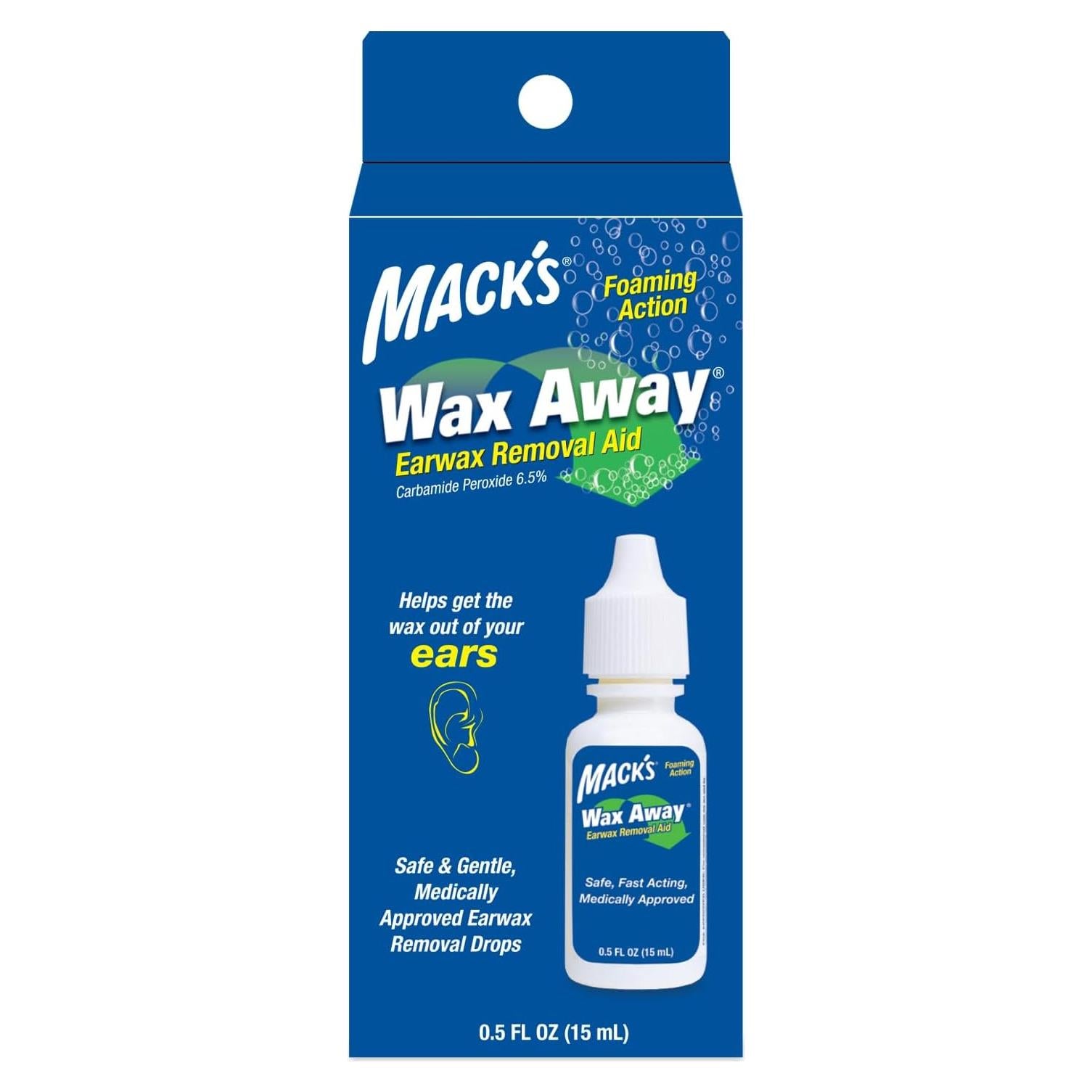 Gotas para Eliminación de Cerumen Mack's Wax Away 15 ml