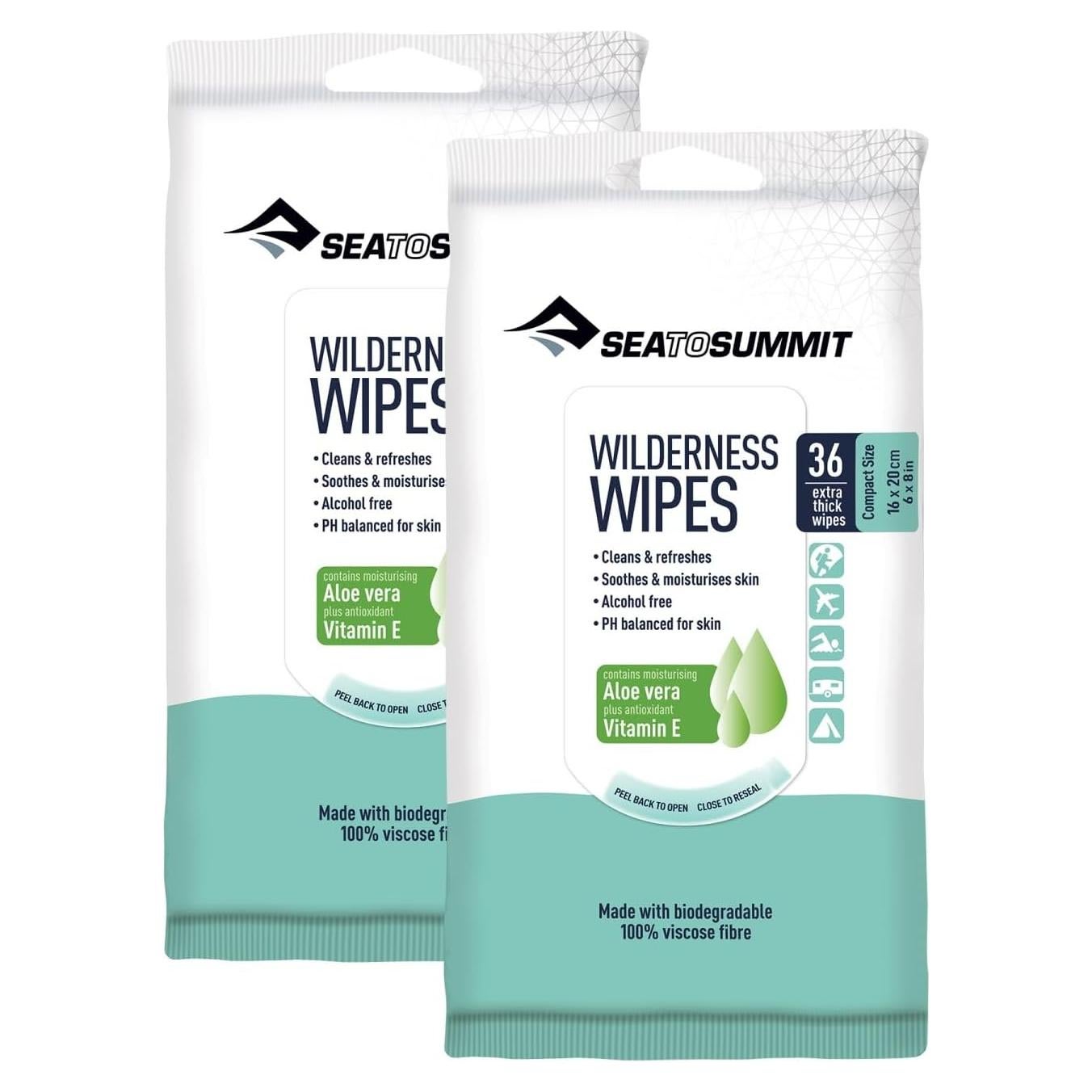 Toallitas Wilderness Sea to Summit 36 toallitas sin enjuague