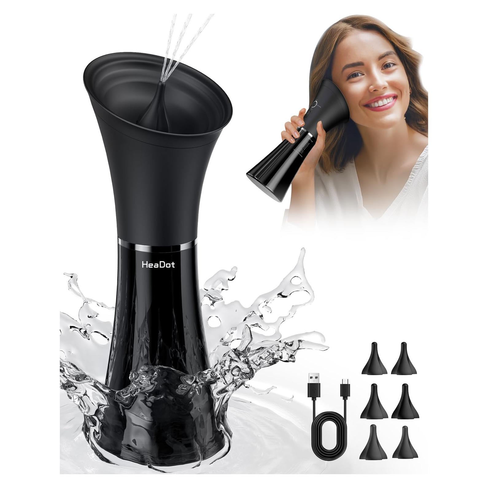 Limpiador de Oídos HeaDot con Temperatura Inteligente y 6 Puntas