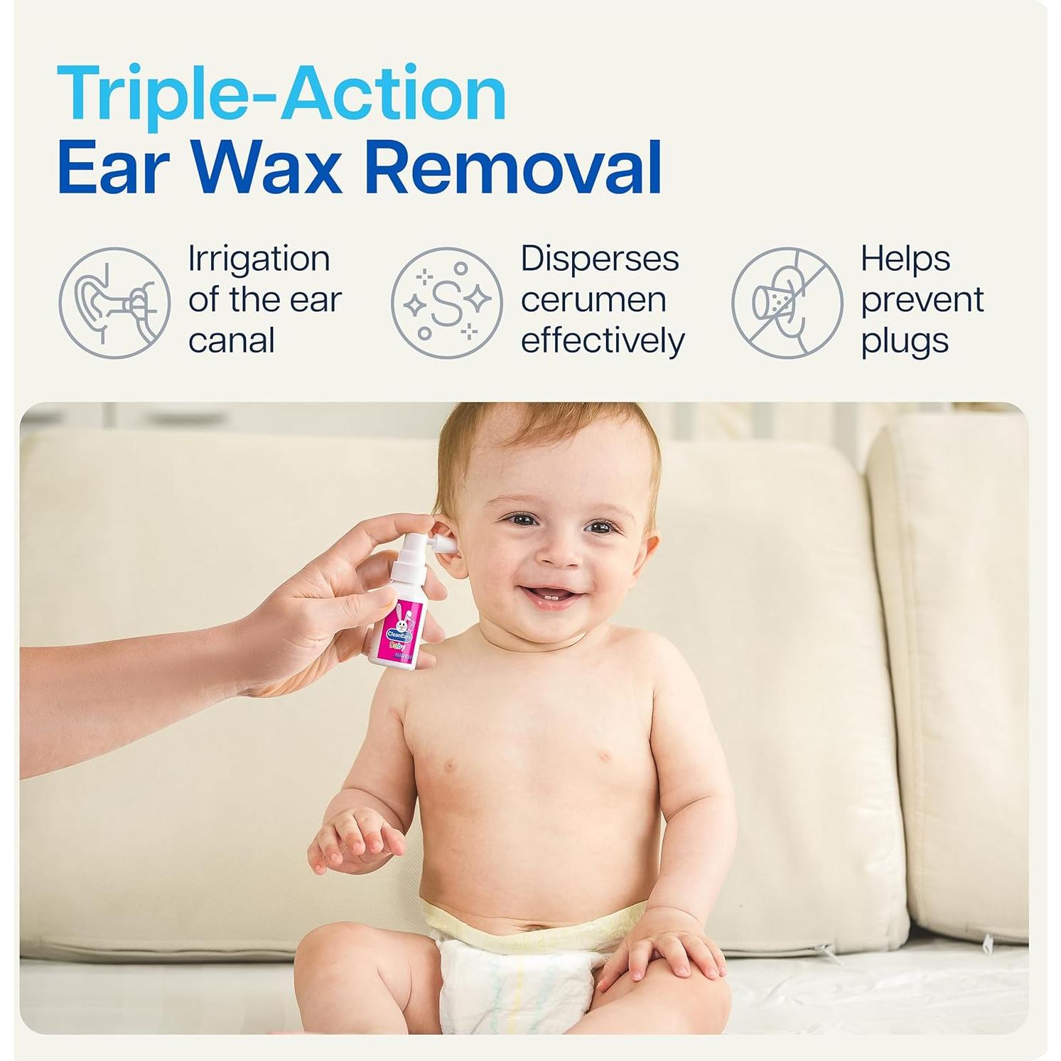 NAVEH PHARMA CleanEars Baby Spray Eliminador Cerumen 30 ml