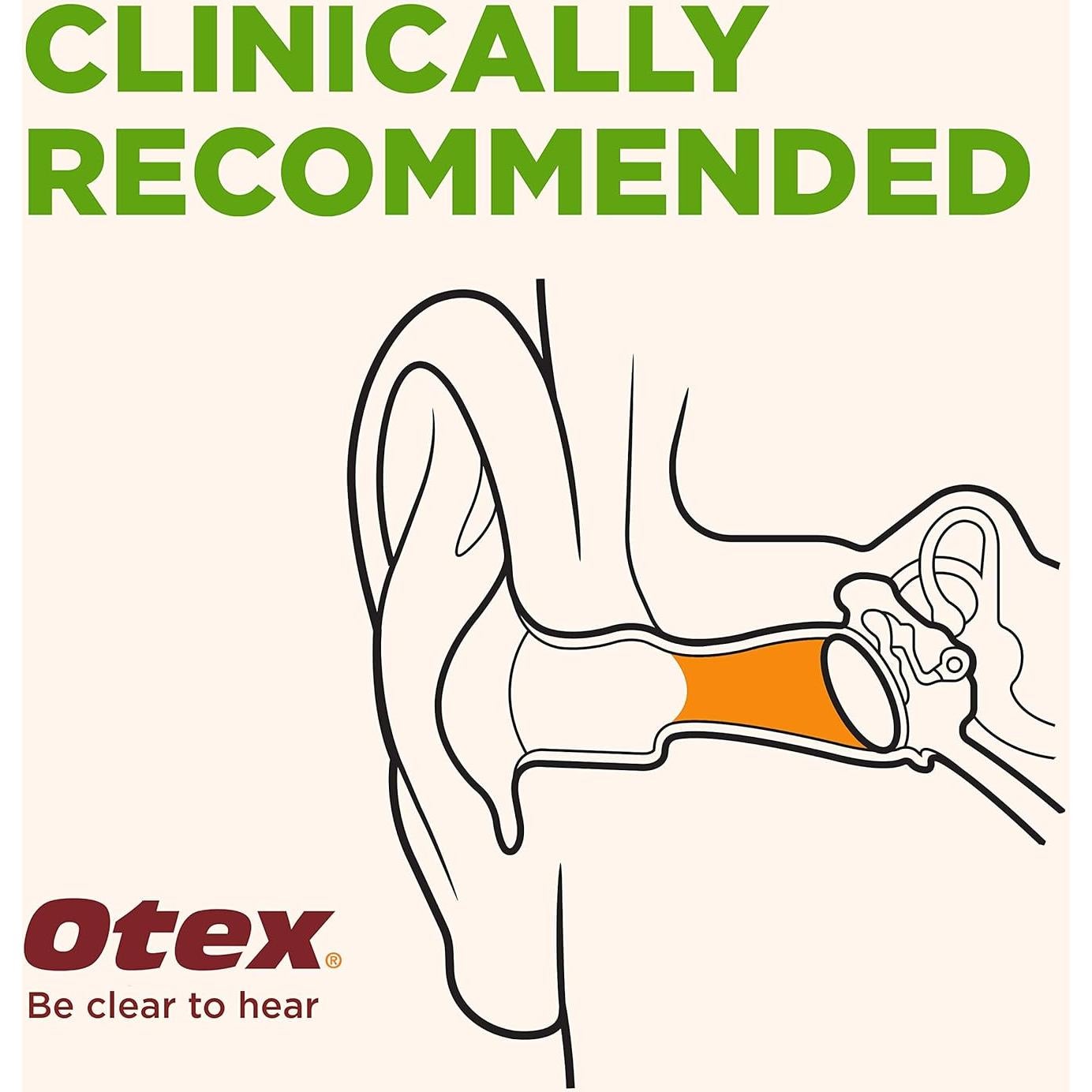 Gotas de aceite de oliva Otex 10 ml para cera de oído