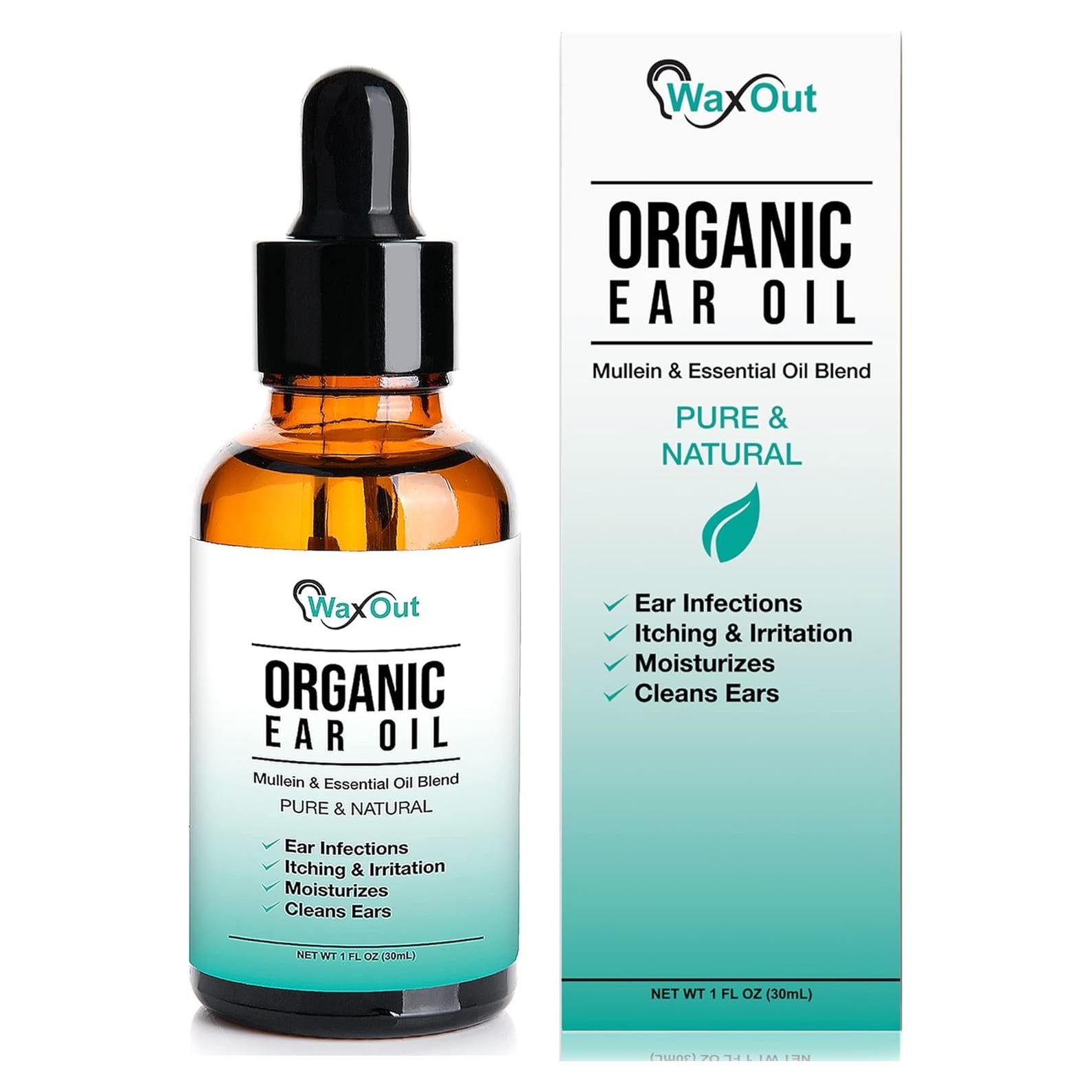 Gotas para Oídos WaxOut - Aceite Natural de Cera y Ajo 81g