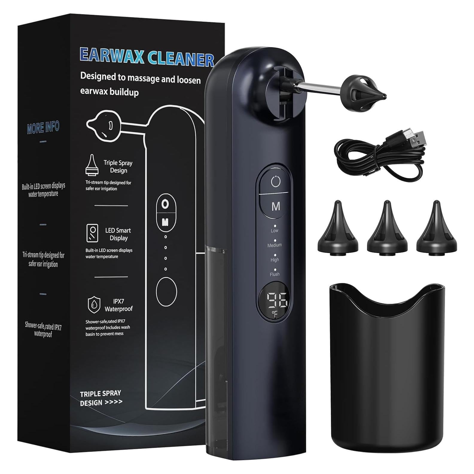 Kit de limpieza de oídos Oleswer DZ08 - 4 modos IPX7