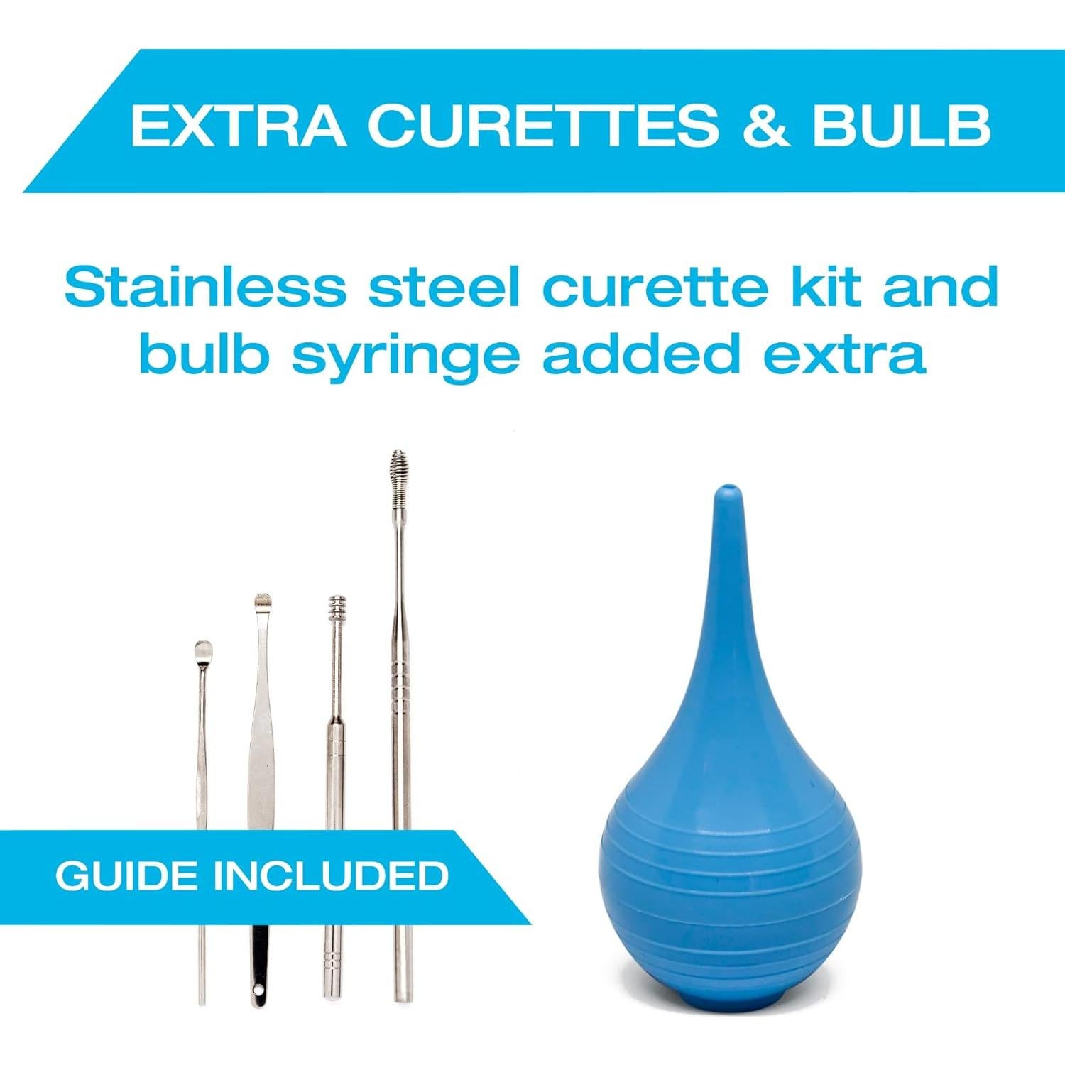 Kit de Limpieza de Oídos Tilcare - Irrigación Cerumen Adultos Niños