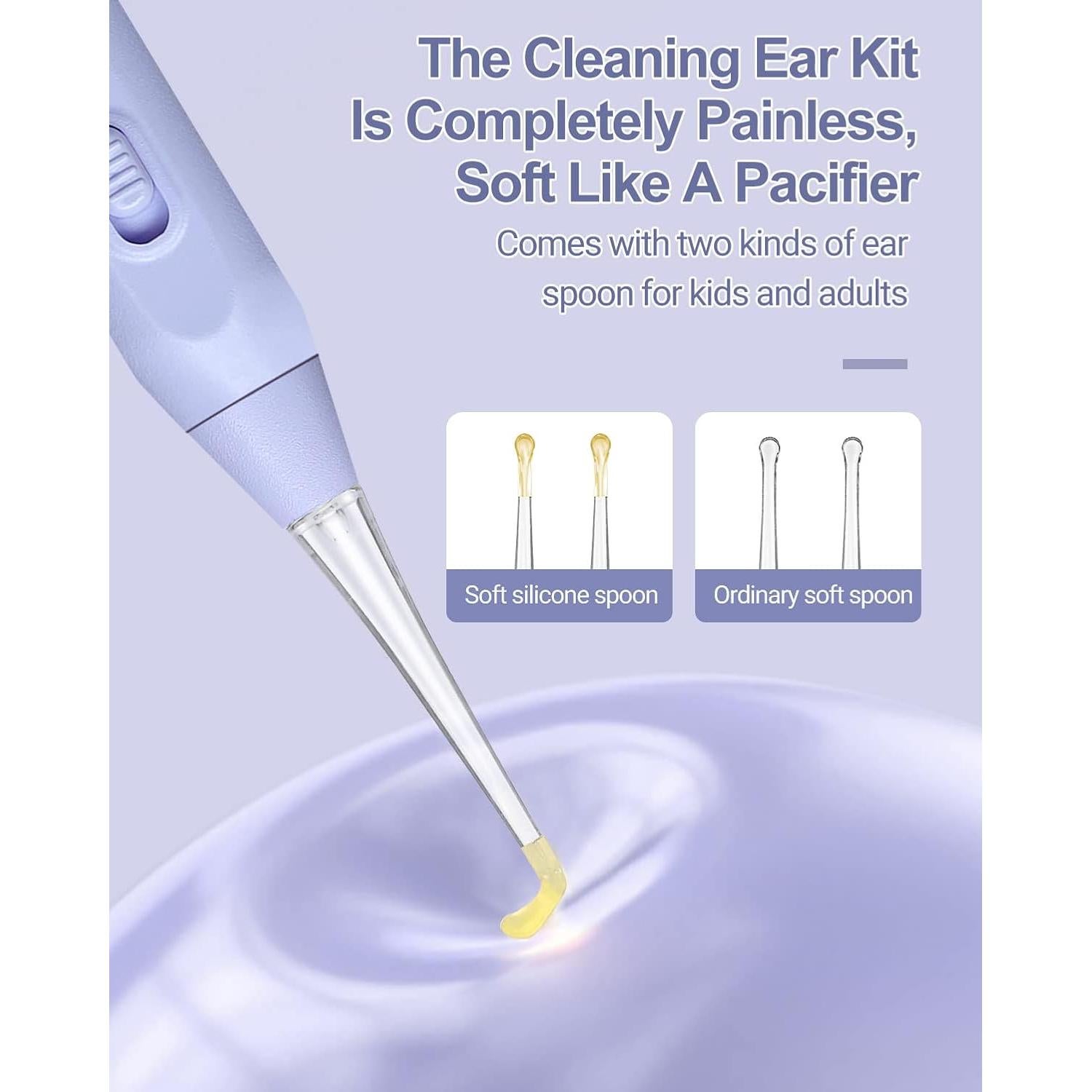 Removedor de Cerumen UANRNA con Luz LED y Almacenamiento