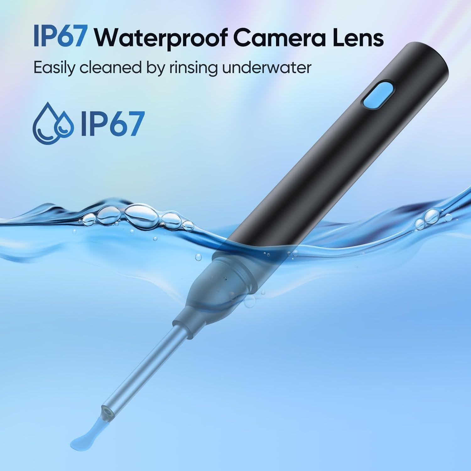 Limpiador de Oídos OHYAPI con Cámara 1080P y 8 Kits