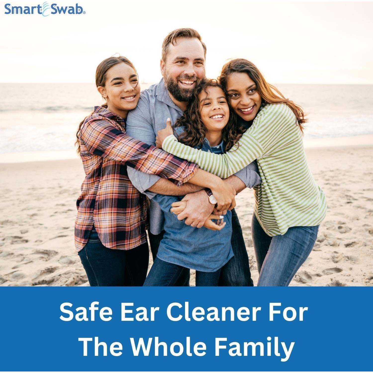 Smart Swab Limpiador de Oídos Espiral 16 Puntas Reemplazables