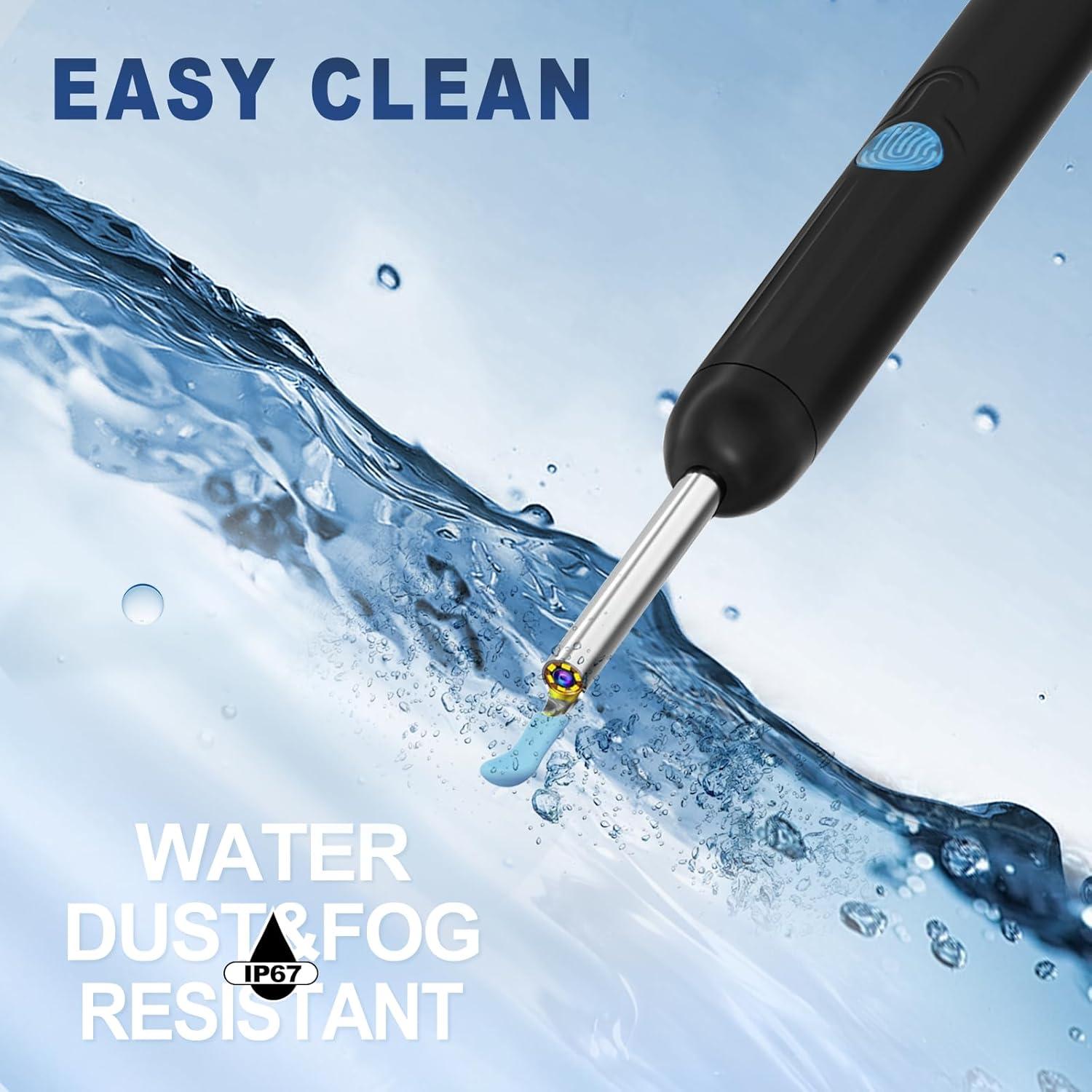 Limpiador de Oído NTGISO con Cámara 1080P y 6 LED