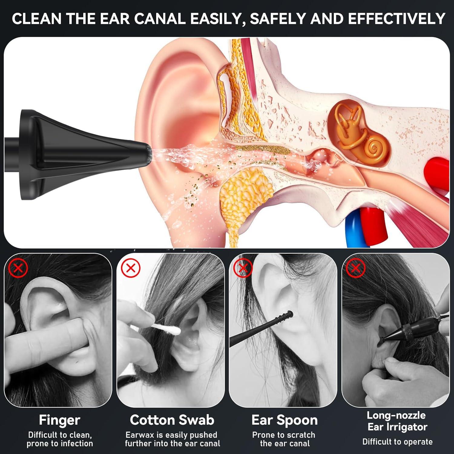 Limpiador de Oídos Eléctrico Amazing Cactus con 4 Modos